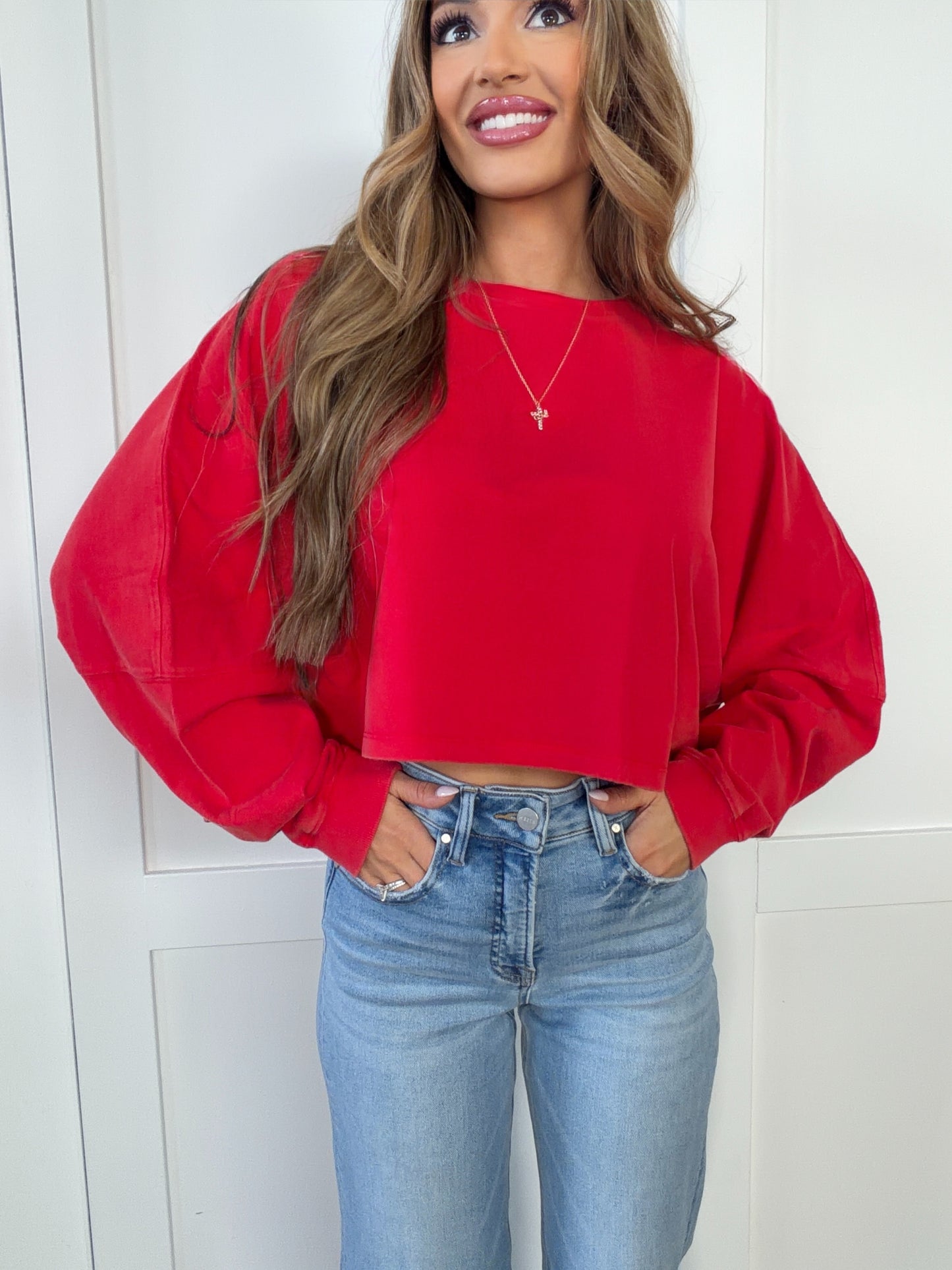 Riley Cropped Long Sleeve