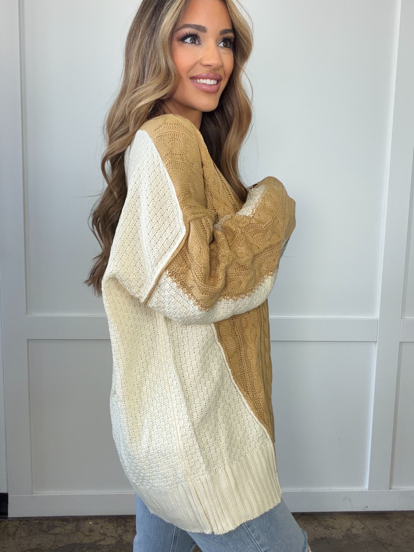 Tessa Cable Knit Sweater