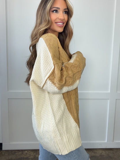 Tessa Cable Knit Sweater