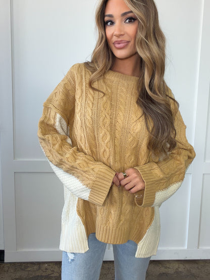 Tessa Cable Knit Sweater