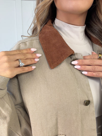 Safari Breeze Cropped Jacket