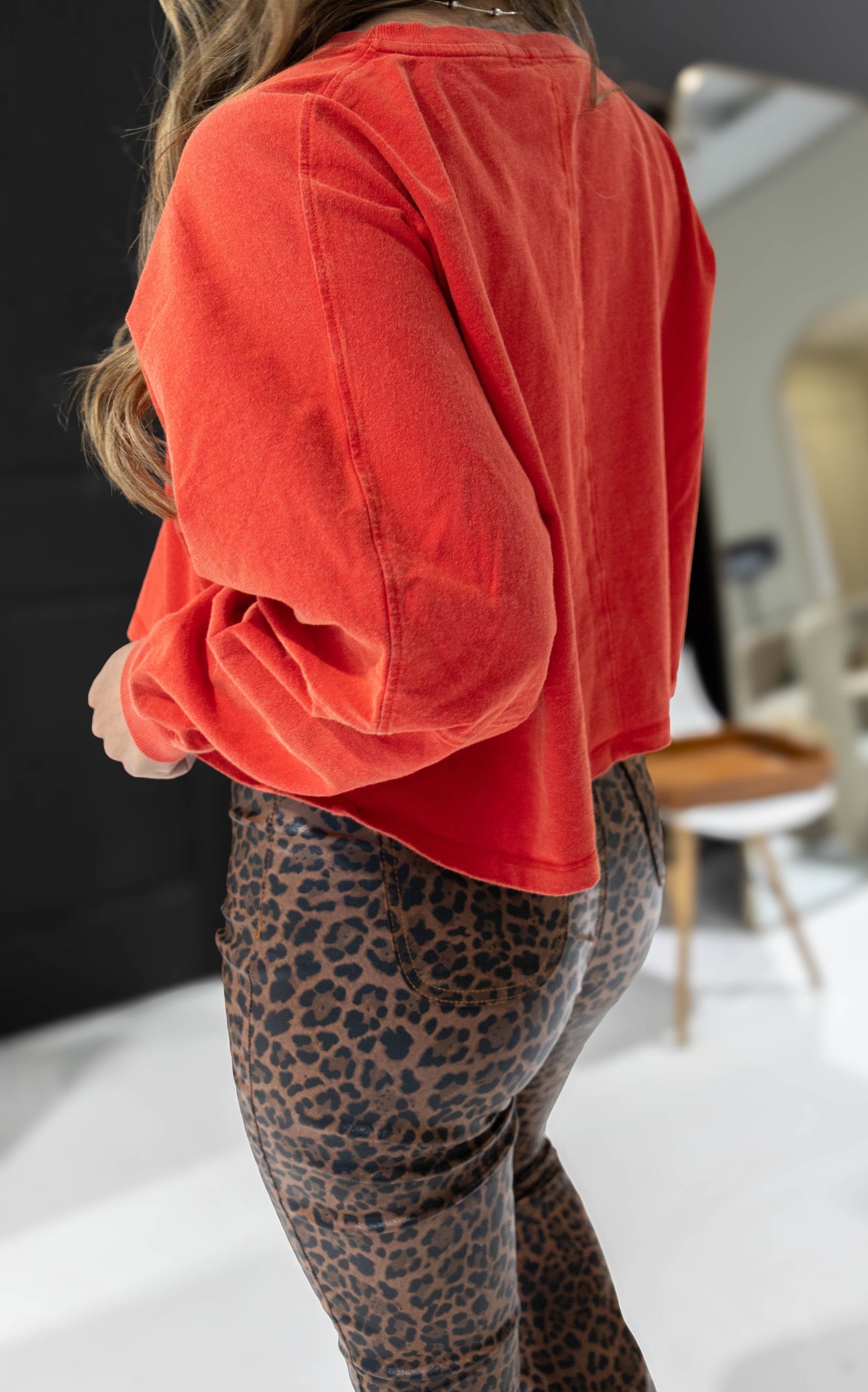 Riley Cropped Long Sleeve