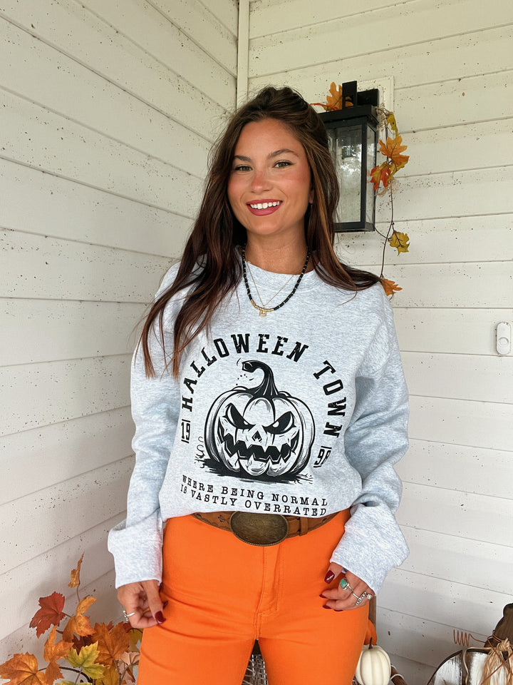 Halloween Town University Graphic Crewneck & Hoodie