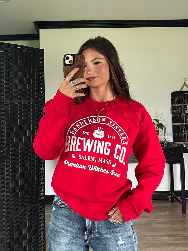 Sanderson Sister Brewing Company Graphic Crewneck & Hoodie