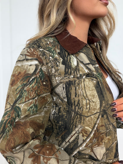 Oaklyn Camo Corduroy Jacket