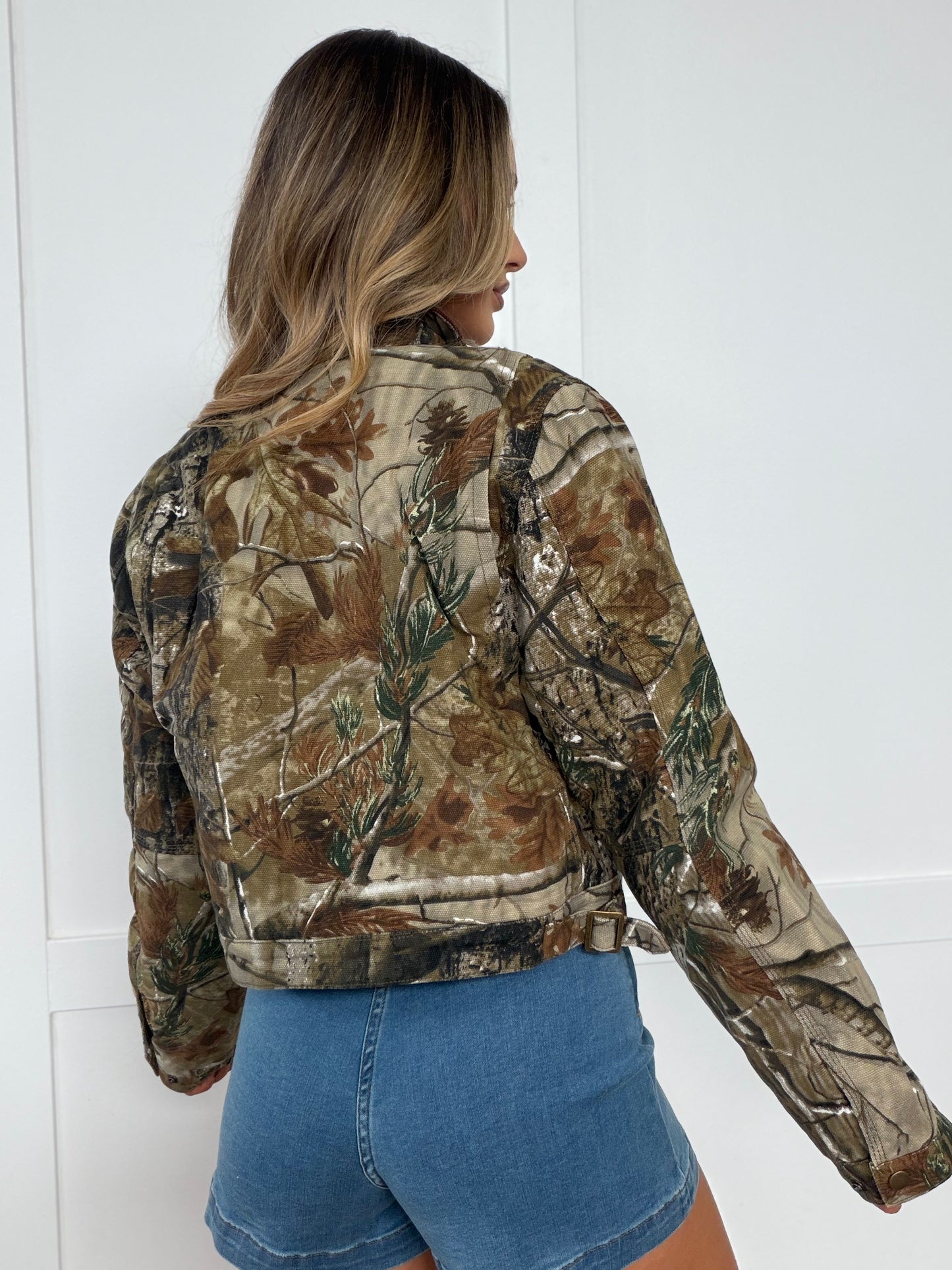 Oaklyn Camo Corduroy Jacket