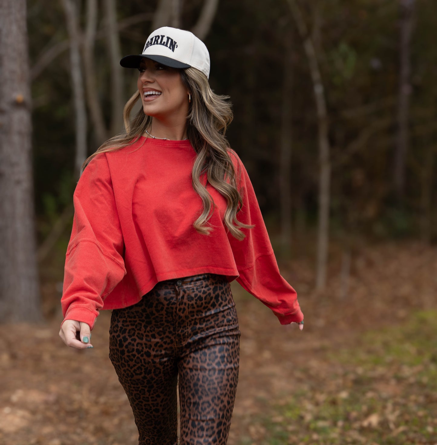 Riley Cropped Long Sleeve