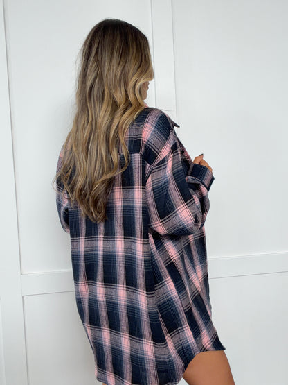 Autumn Haze Oversized Flannel
