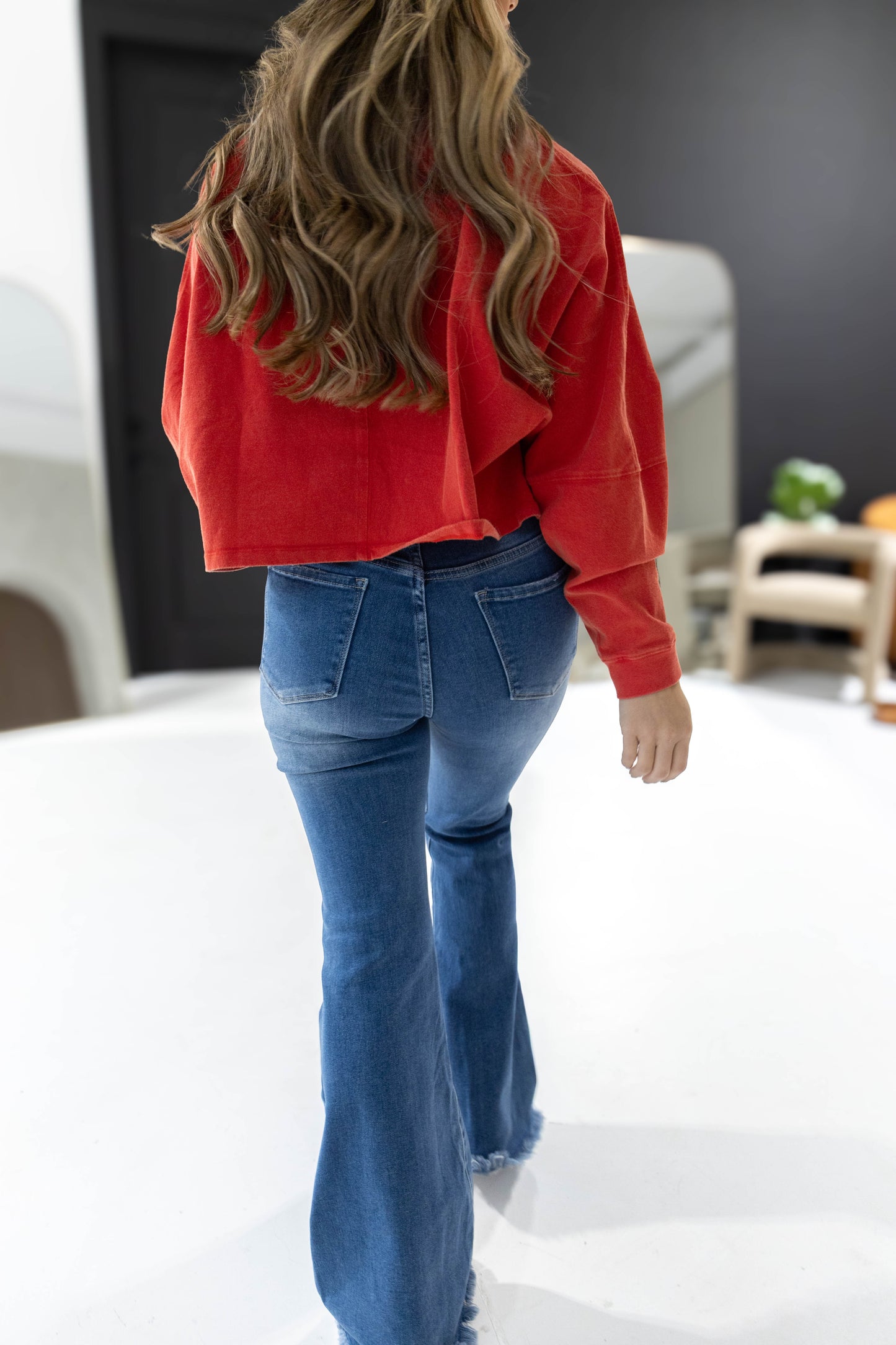 Viral Lainey Tummy Control Flare Jeans