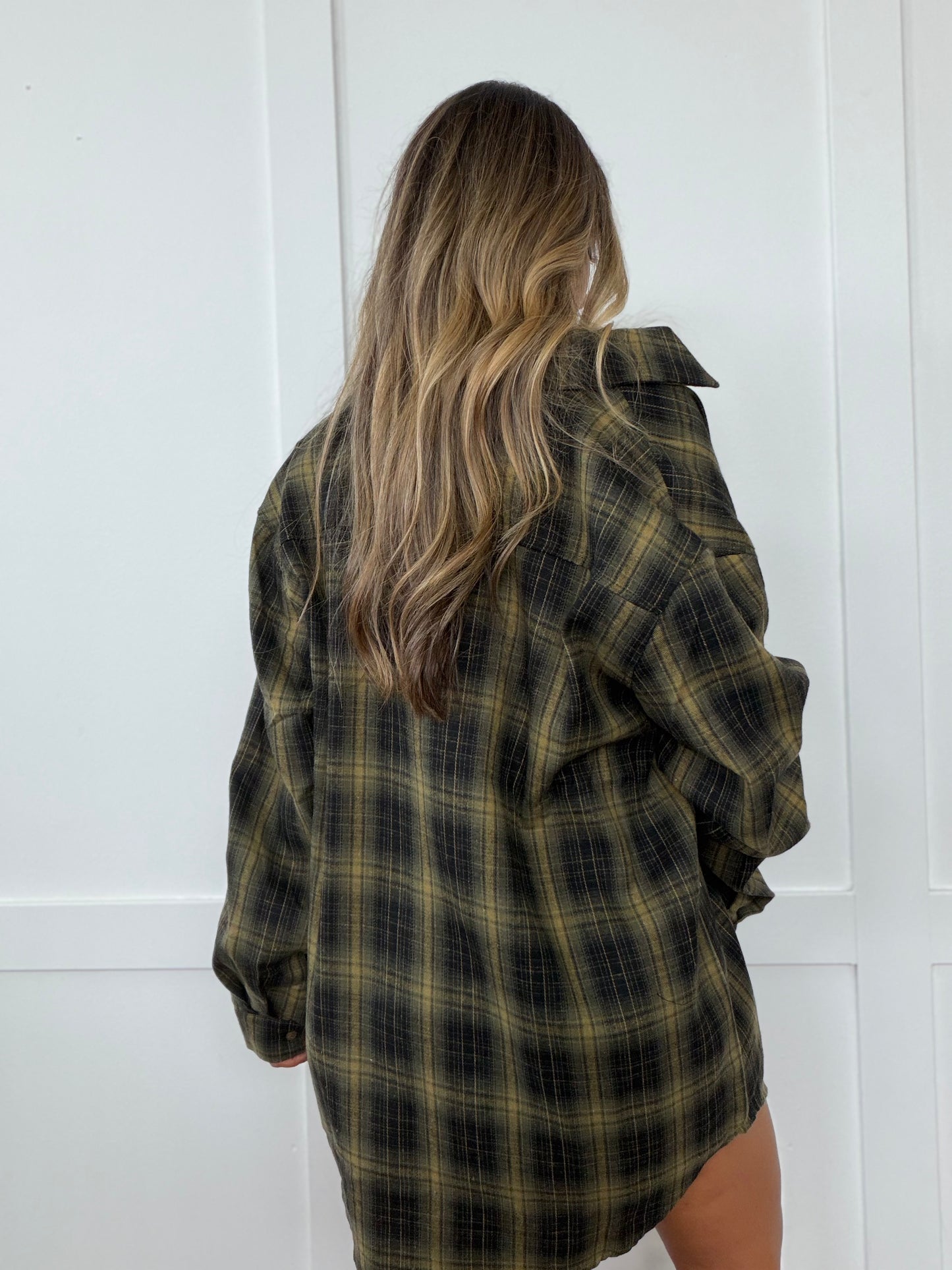 Autumn Haze Oversized Flannel