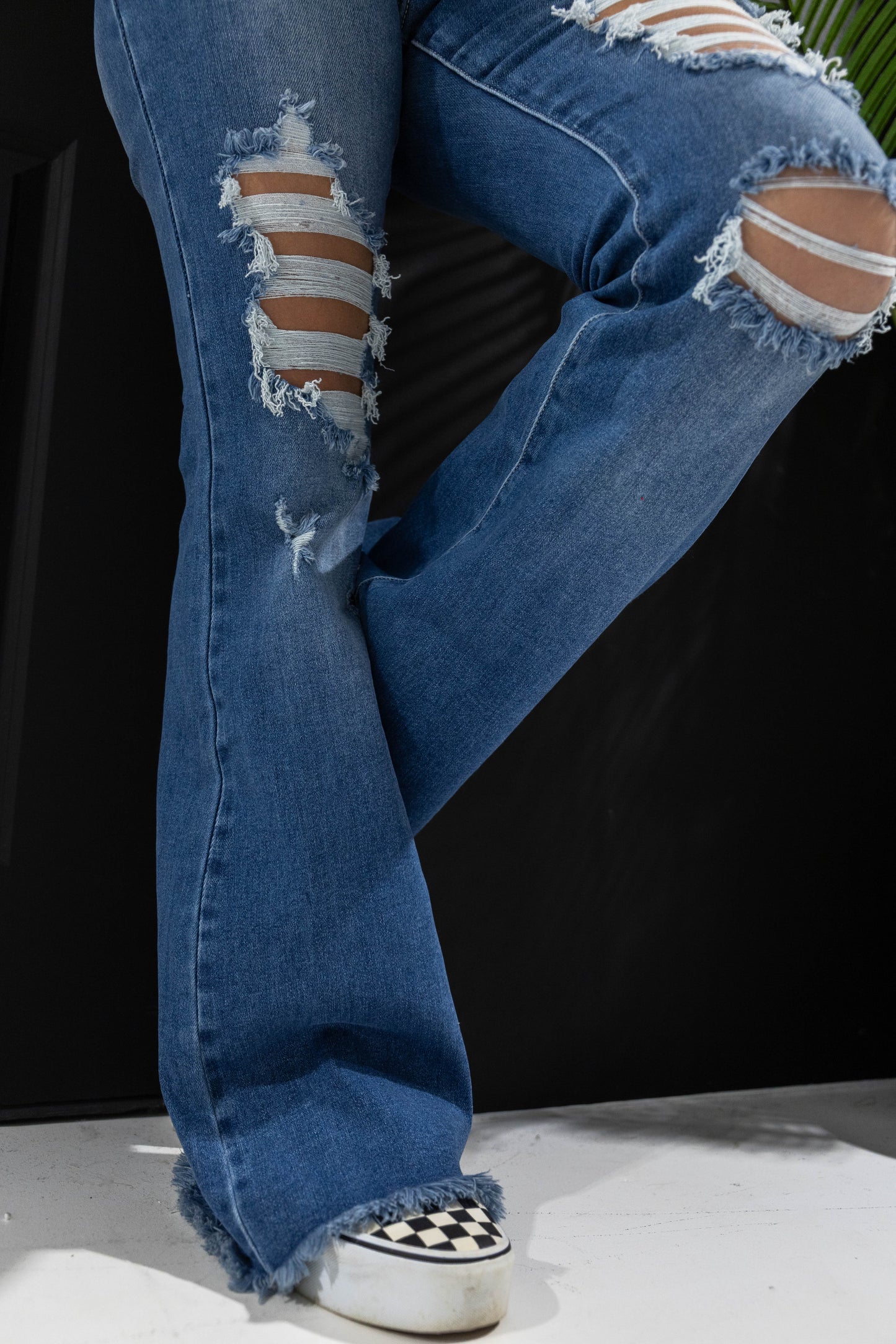 Viral Lainey Tummy Control Flare Jeans