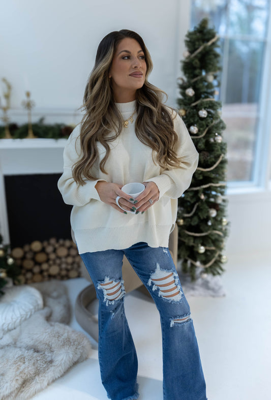 Viral Lainey Tummy Control Flare Jeans