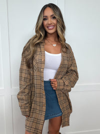 Autumn Haze Oversized Flannel