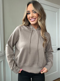 Raven Drawstring Scuba Hoodie