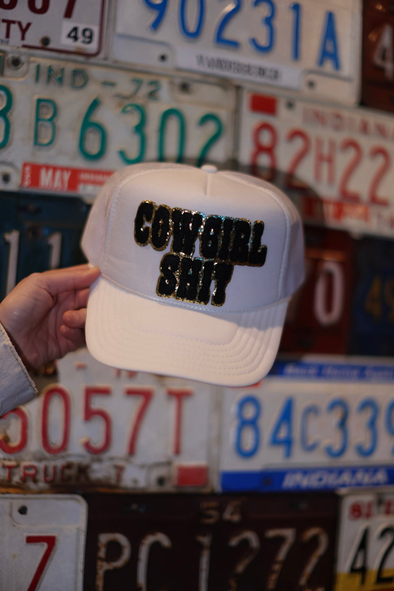 Cowgirl Sh*t Patch Foam Trucker Hat