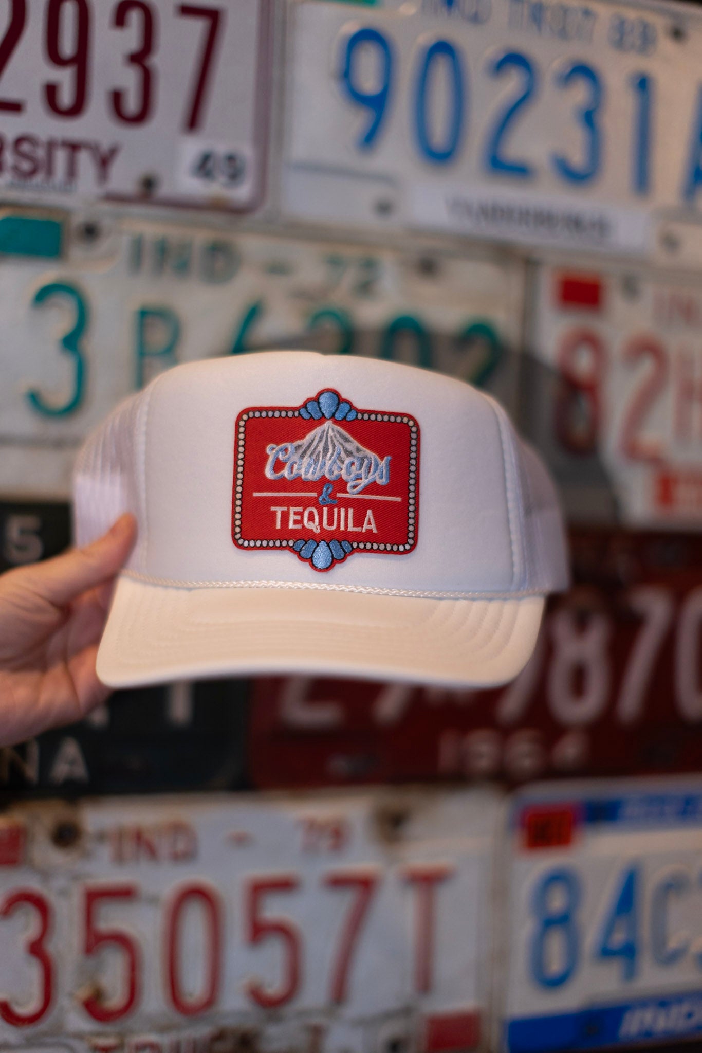Cowboys & Tequila Patch Foam Trucker Hat