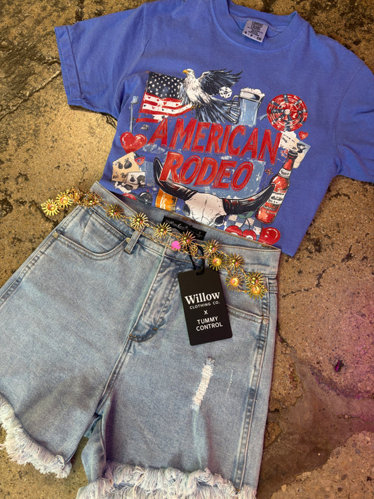 All American Shorts Bundle (1 Willow Short + 1 Graphic Tee)