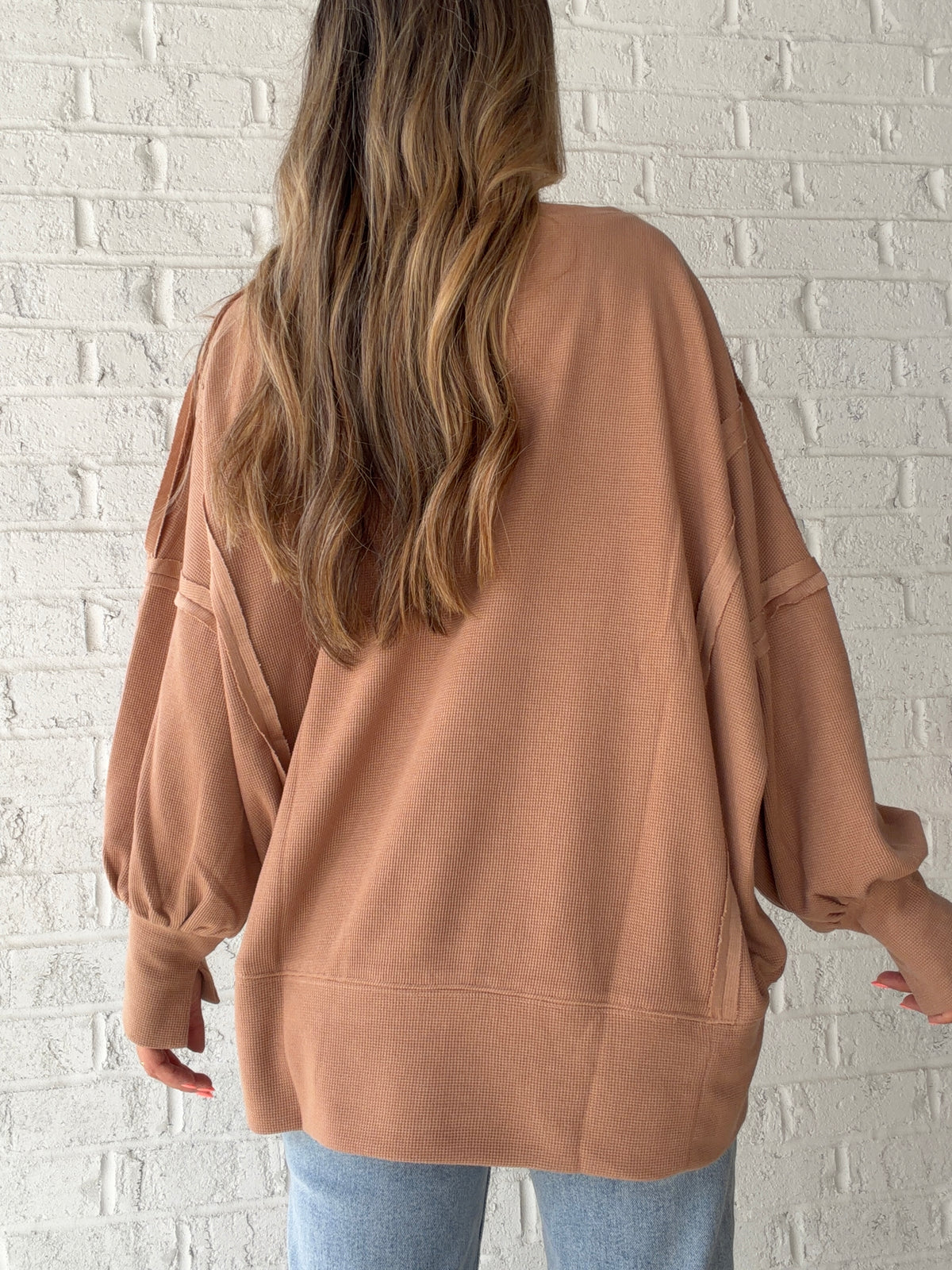 'GOBBLE' Patched Sweatshirt