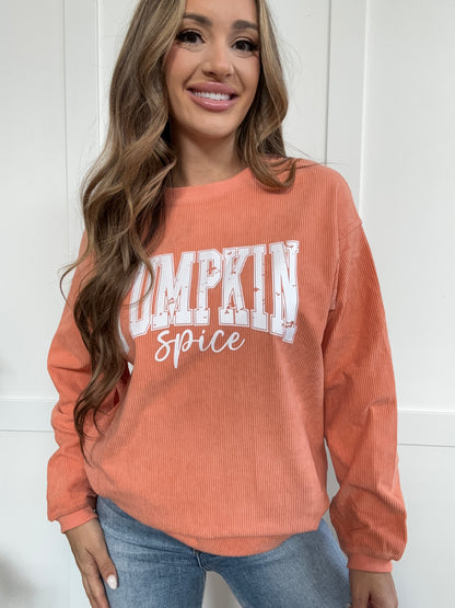 PREORDER: Pumpkin Spice Queen Long Sleeve Sweatshirt