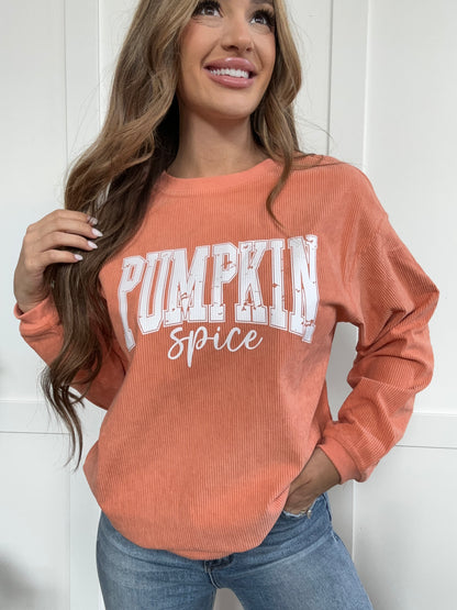PREORDER: Pumpkin Spice Queen Long Sleeve Sweatshirt