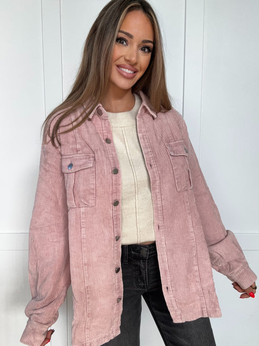 Buy our "Vintage Corduroy Ribbed Corduroy Shacket" online – Willow Boutique Clothing. Shop stylish Vintage Corduroy Ribbed Corduroy Shacket today.