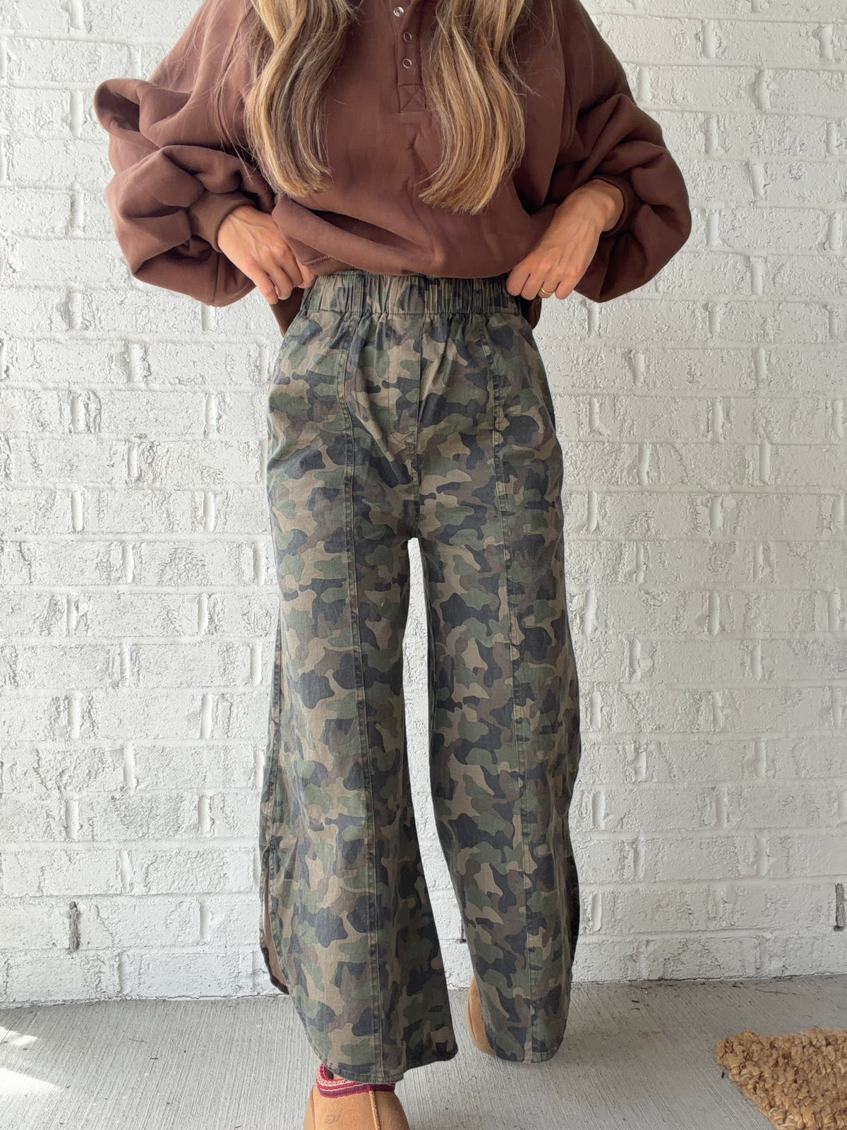On The Loose Relaxed Wide Leg Jeans