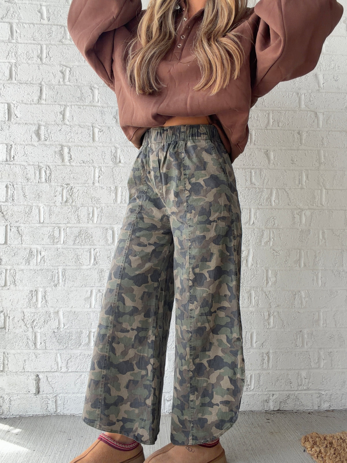 On The Loose Relaxed Wide Leg Jeans