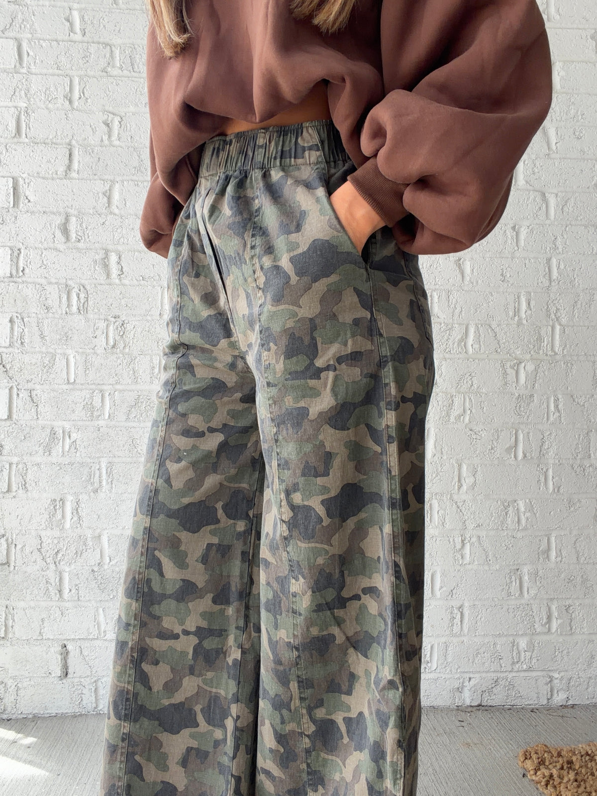 On The Loose Relaxed Wide Leg Jeans