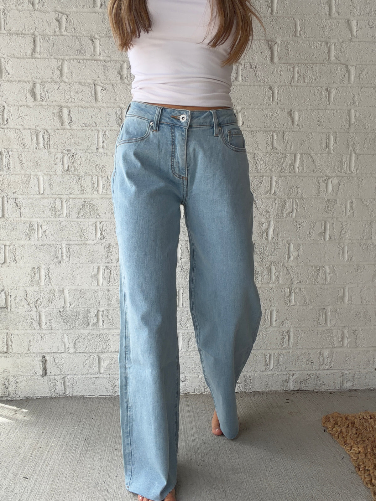 Palmer Tummy Control Straight Leg Jeans