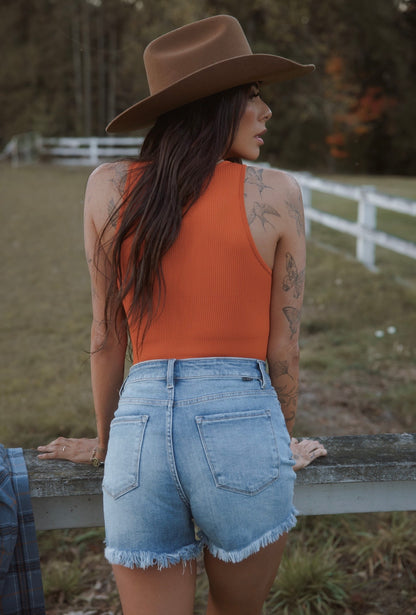 Jada High Neck Tummy Control Sleeveless Bodysuit