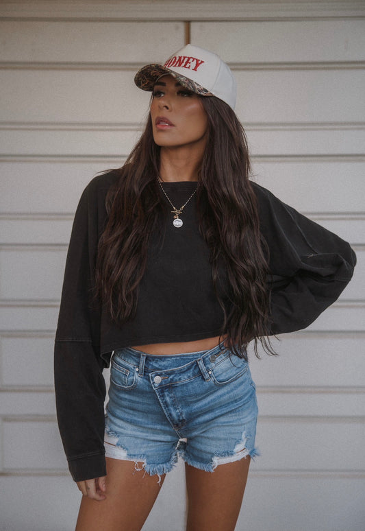 Riley Cropped Long Sleeve