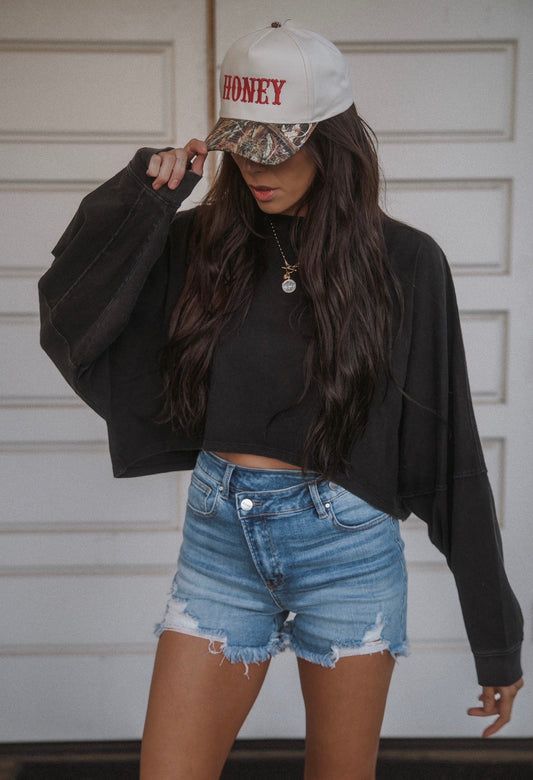 Riley Cropped Long Sleeve