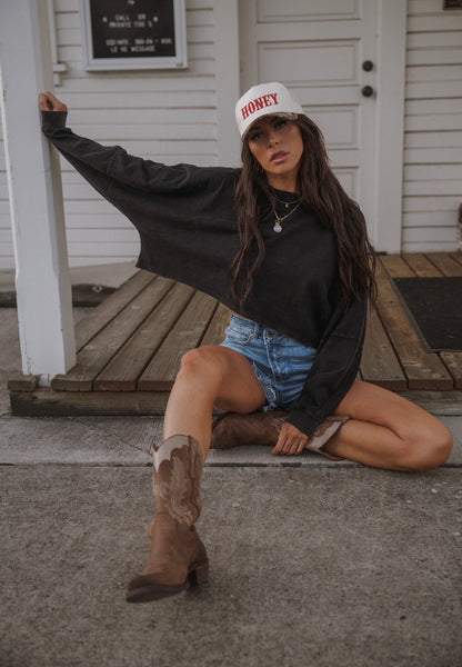 Riley Cropped Long Sleeve