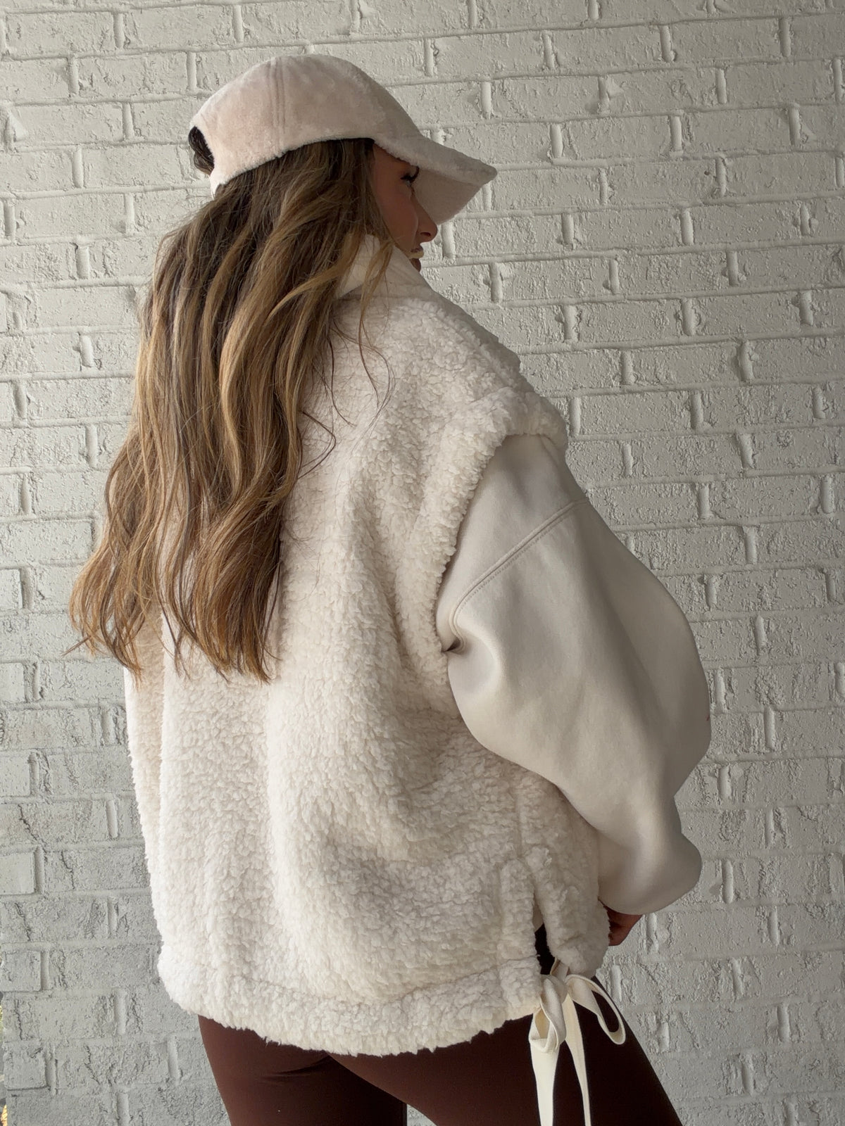 Montana Oversized Teddy Vest