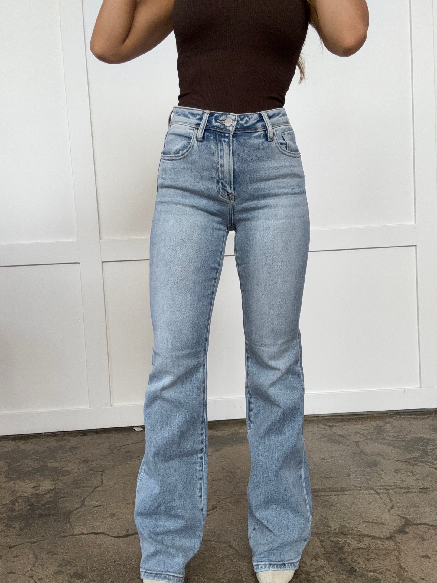 Gwen Risen High Rise Bootcut Jeans