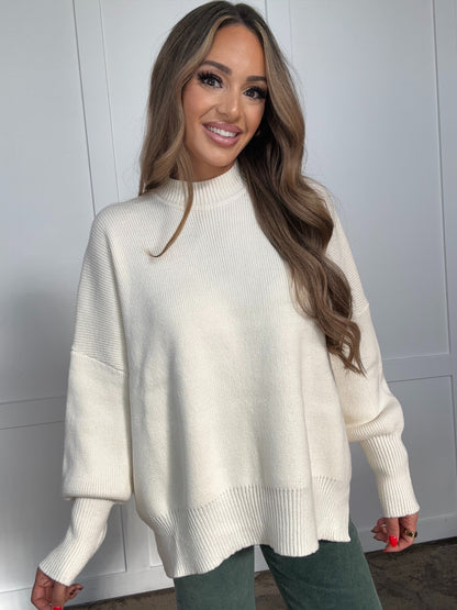 Snuggle Up Oversized Long Sleeve Sweater