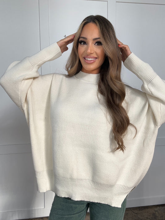 Snuggle Up Oversized Long Sleeve Sweater