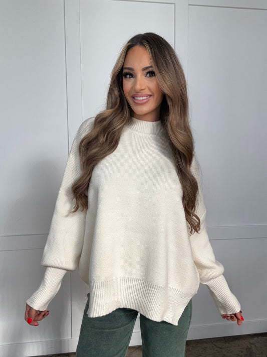 Snuggle Up Oversized Long Sleeve Sweater