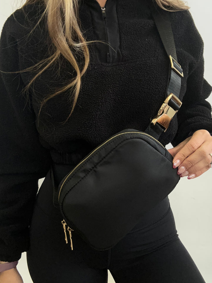 Nylon Zip Fanny Pack