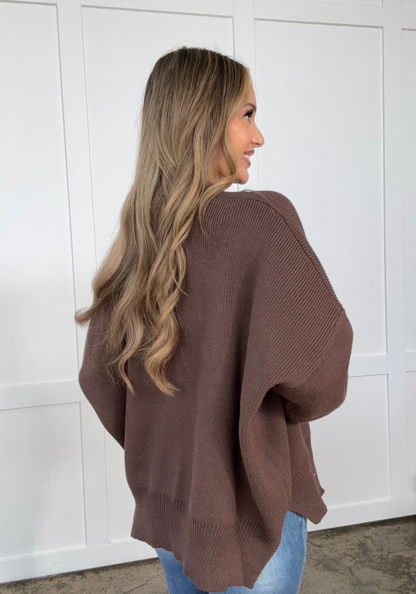 Snuggle Up Oversized Long Sleeve Sweater