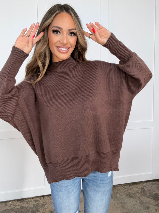 Snuggle Up Oversized Long Sleeve Sweater