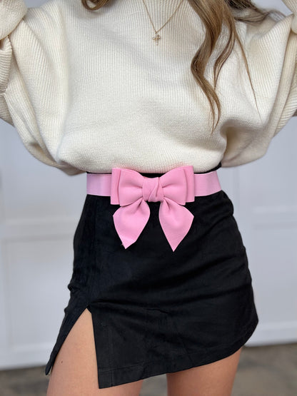 Merry & Bright Bow Belt