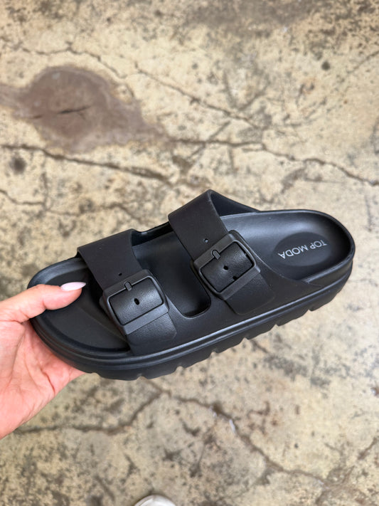 On The Edge Chunky Sandals