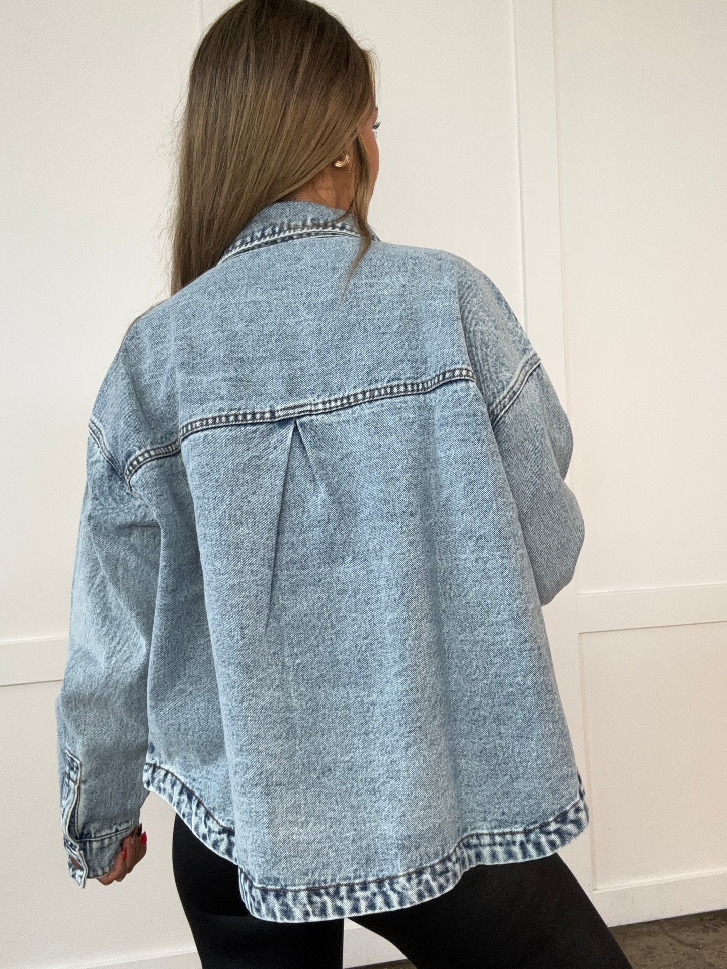Sadie Washed Denim Jacket