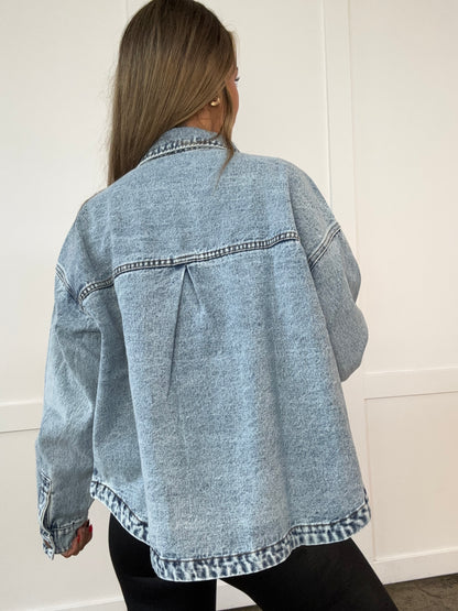 Sadie Washed Denim Jacket
