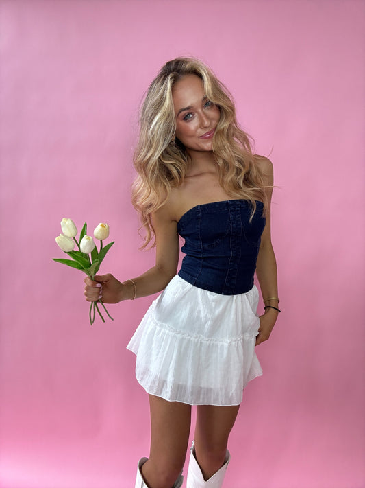 PREORDER- Petra Tiered Mini Skirt