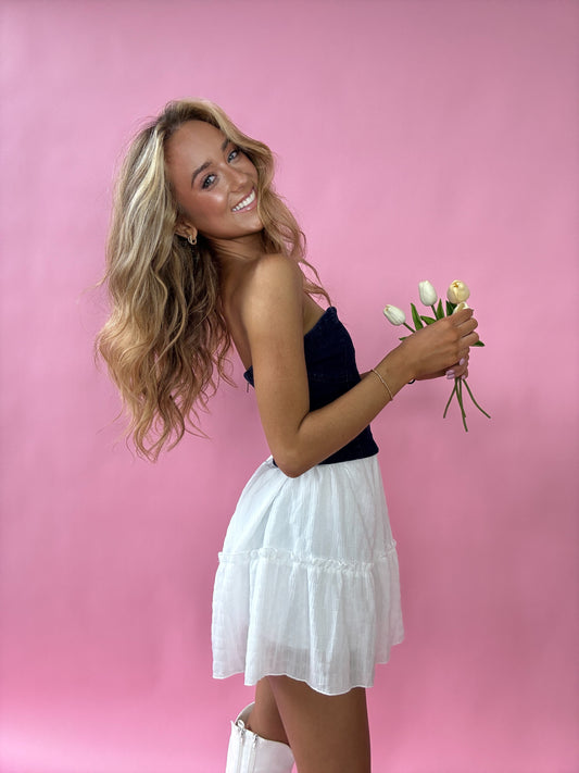 PREORDER- Petra Tiered Mini Skirt