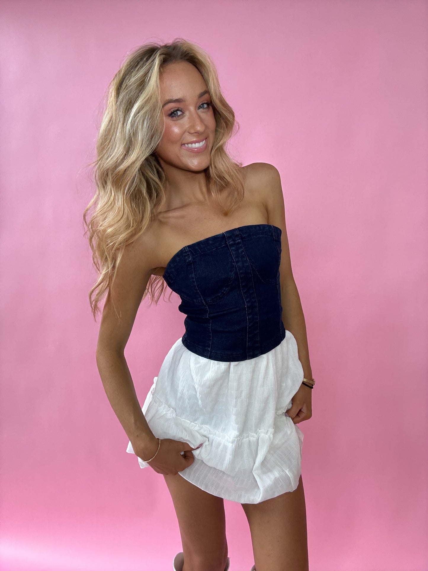 PREORDER: Petra Tiered Mini Skirt