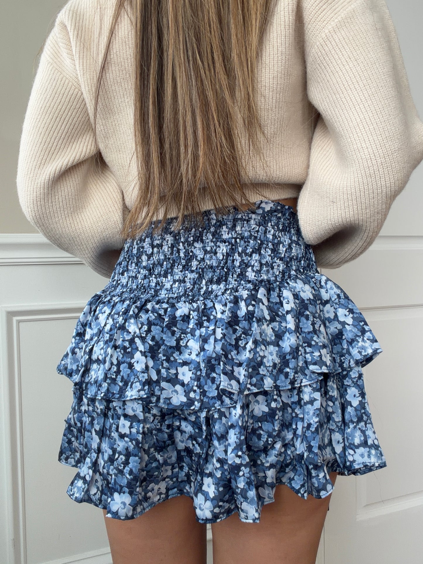 Bluebell Ruffled Mini Skirt