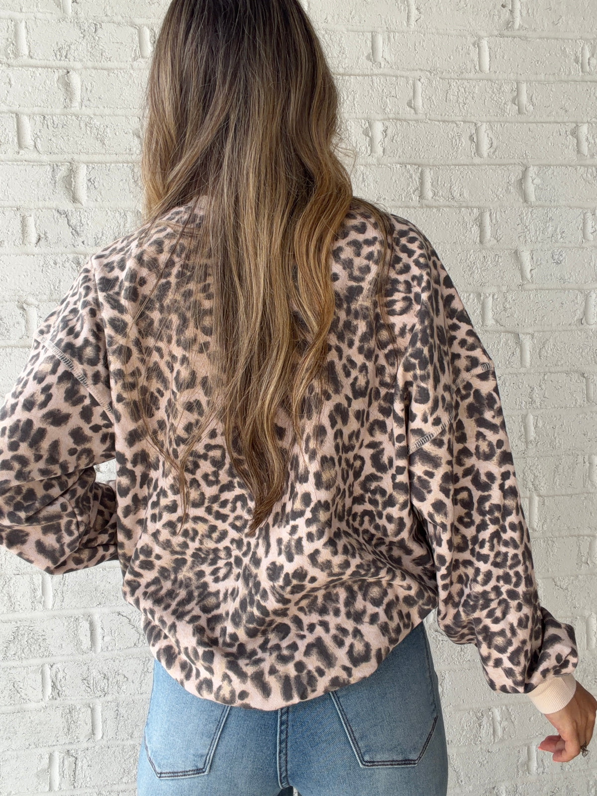 Frankie Leopard Knit Long Sleeve
